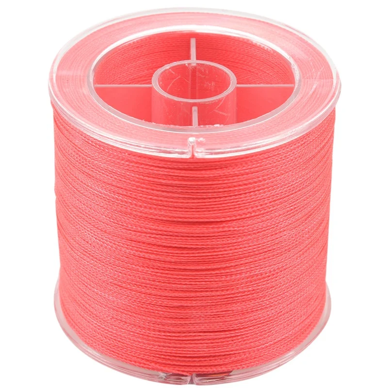500 м 50 фунтов красочные 4 нити Multifilament PE плетеная леска (красный) | Спорт и
