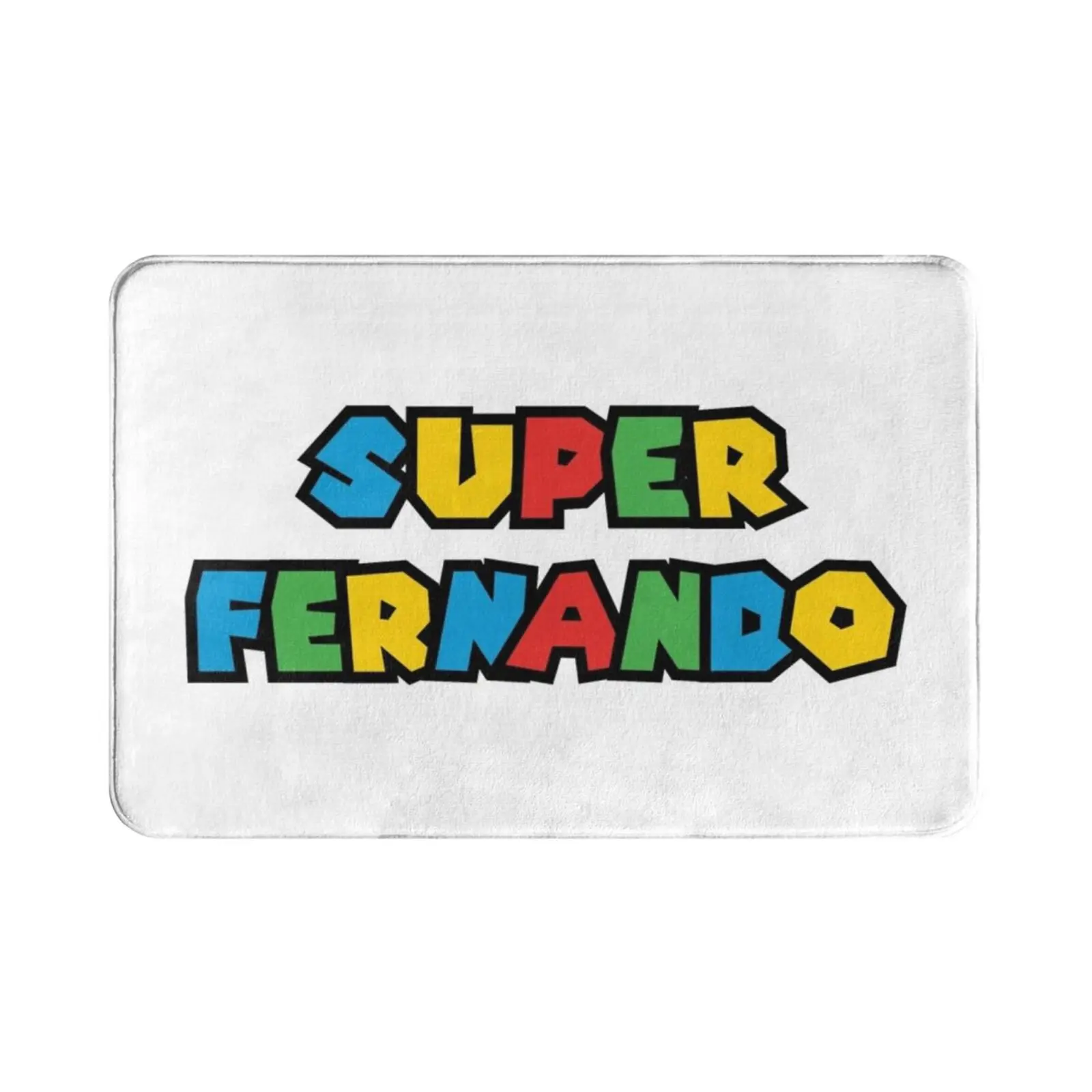 Супер Фернандо искусственный коврик мягкая подушка персонализированное имя