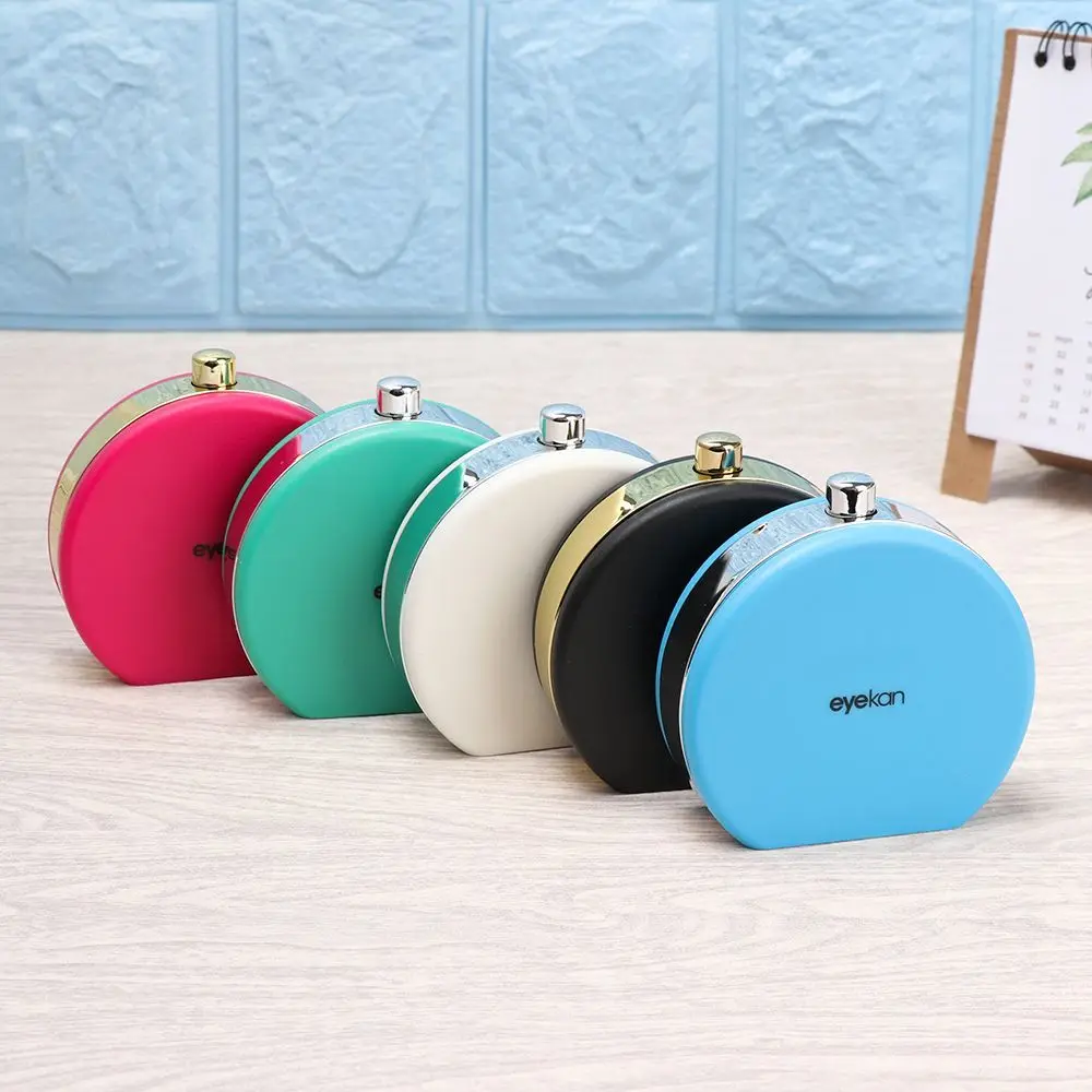 

Travel Portable Solid Color Perfume Bottles Shape Storage Soaking Box Contact Lens Case Mirror Cover Container Holder