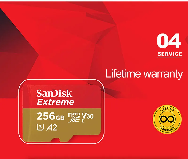 Двойной Флеш-накопитель SanDisk 64GB Microsd карта 32 Гб TF флеш-карта 128 Гб карта памяти 256 ГБ U3 V30 SDXC A1/A2 UHS-I C10 в формате 4K UHD, для смартфона 160 МБ/с