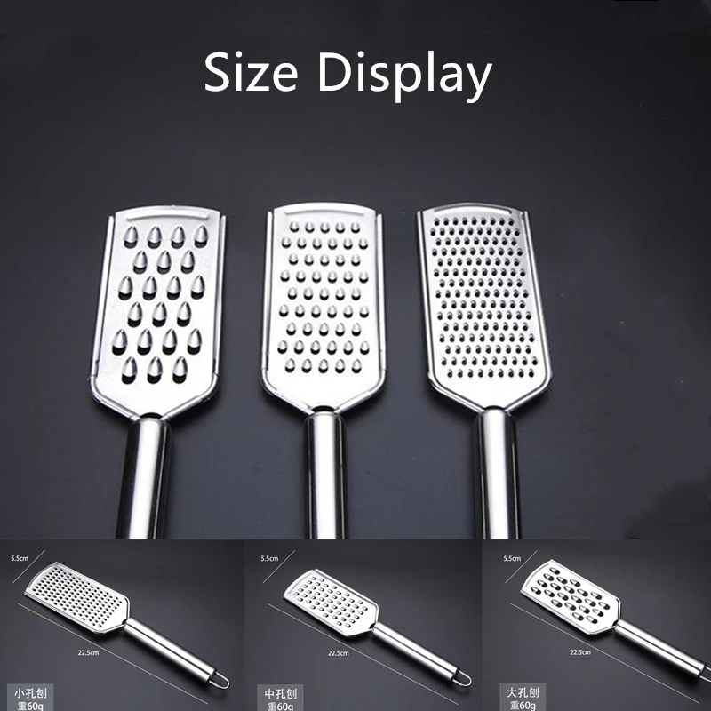 

Multifunctional Stainless Steel Cheese Lemon Fruit Peeler Shredder Mini Spice Grater Fruit Vegetable Tool