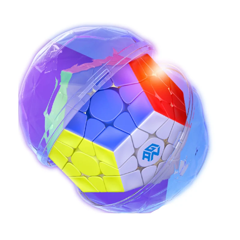 Игрушка головоломка GAN Megaminx M гладкая профессиональная игра подарок магнитный