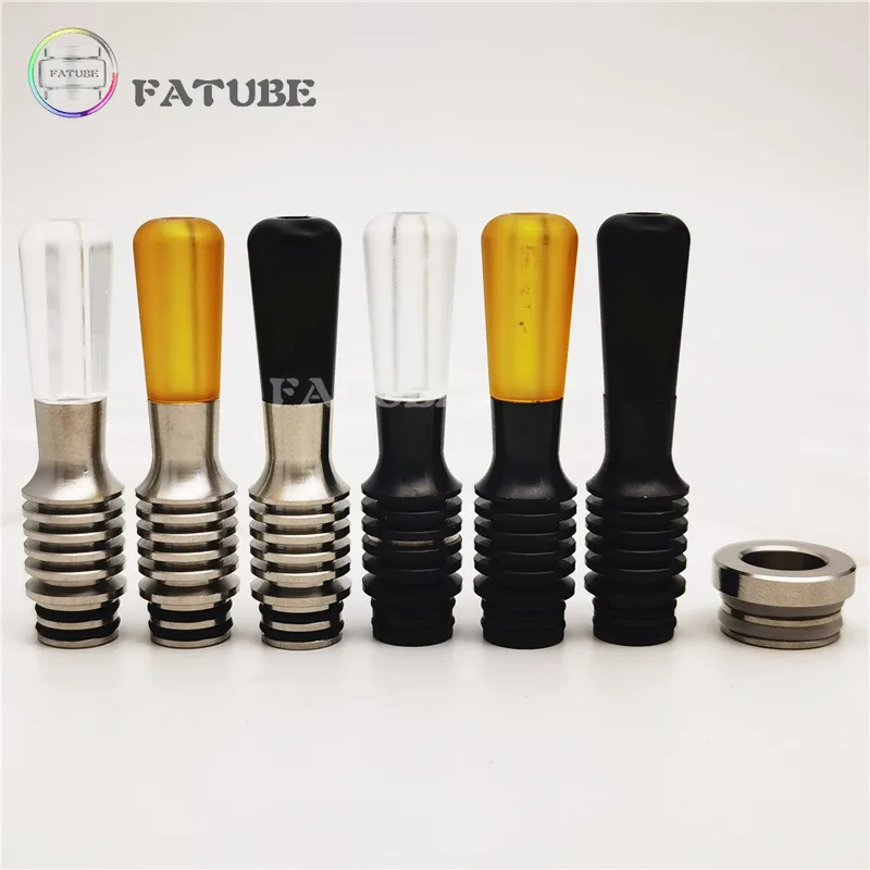 FATUBE 34 мм Длинный SS316 PEI POM MTL 510 капельный Наконечник 3 Диафрагма термостойкость