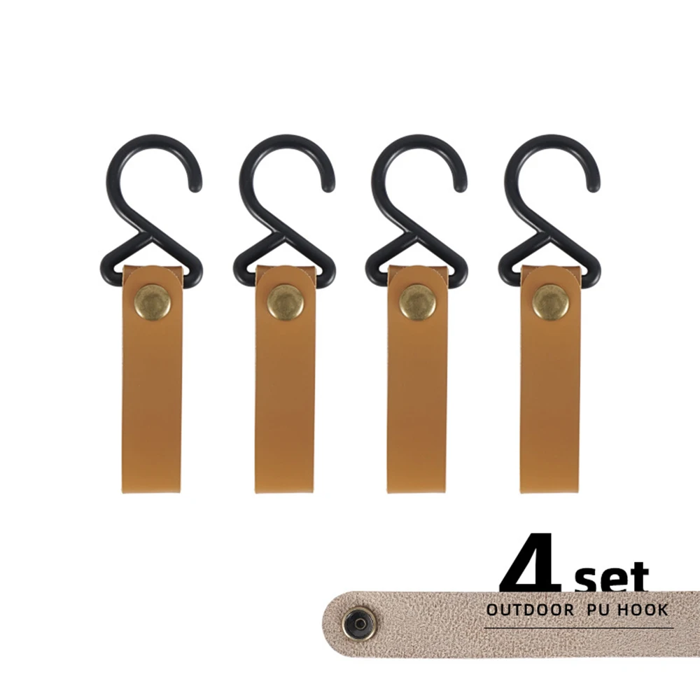 

4 шт., металлические крючки для кемпинга, походов, пикника