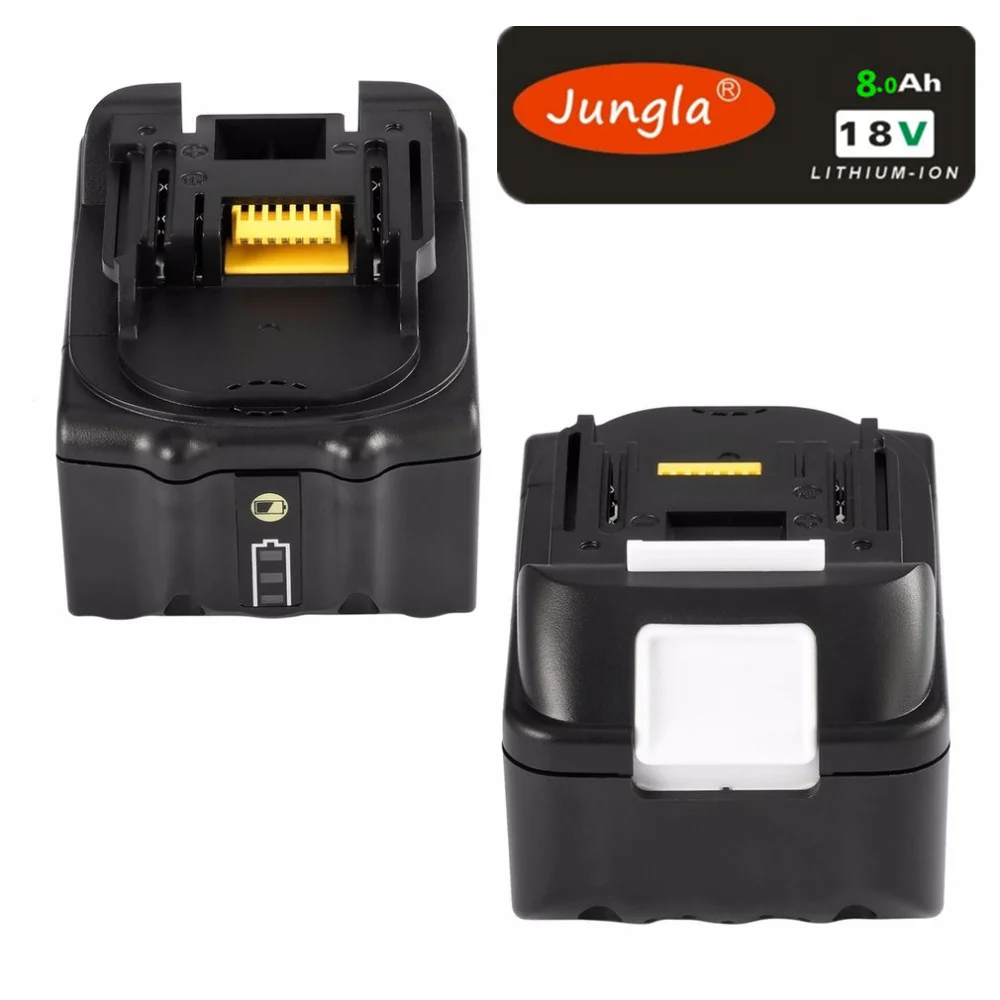 

1-2pcs BL1830 18V 8A rechargeable battery 8000mah lithium-ion battery replacement battery for MAKITA BL1880 BL1860 BL1850