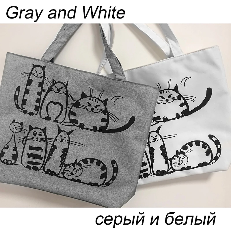 GOPLUS Для женщин Сумки для 2021Big сумка шоппер большая груза Catt печати кошелек Bolsa