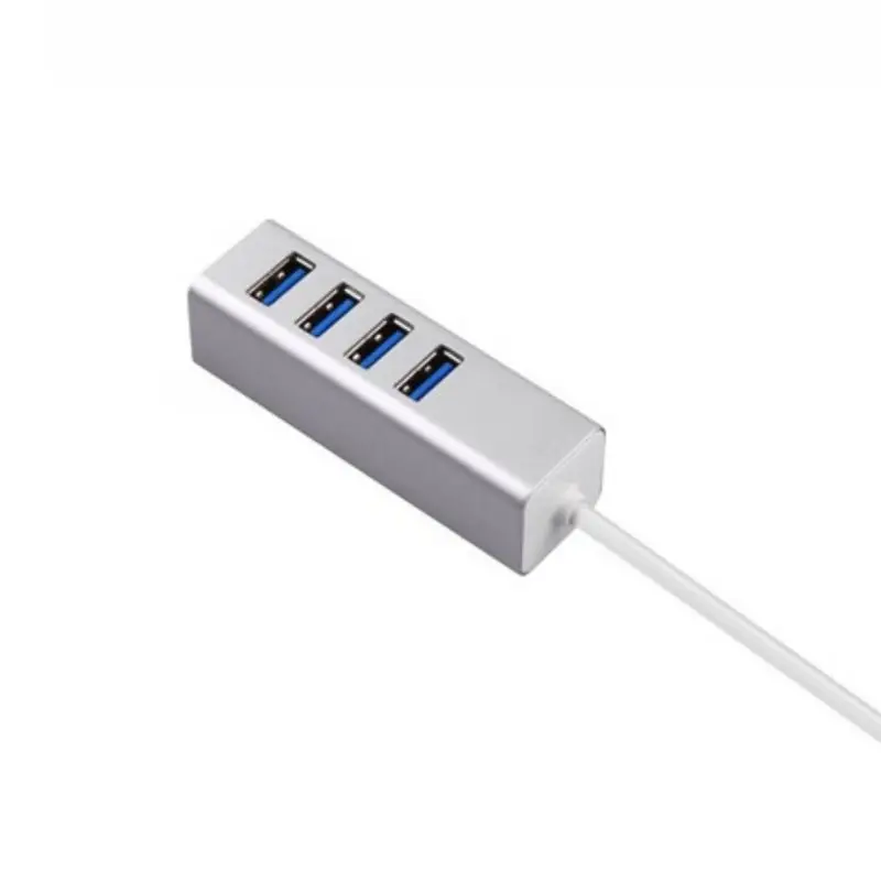 USB 3 0 концентратор 4-Порты и разъёмы алюминий высокой Скорость usb-разветвитель