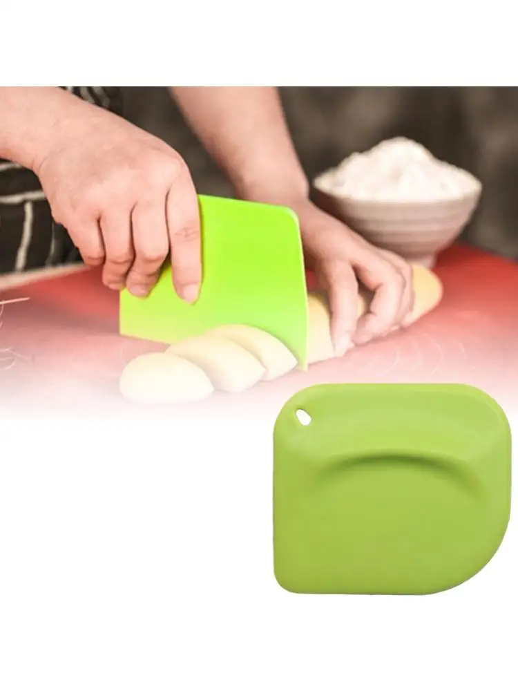 Силиконовый скребок для теста гибкий многоцелевой кухонный шпатель хлеба торта