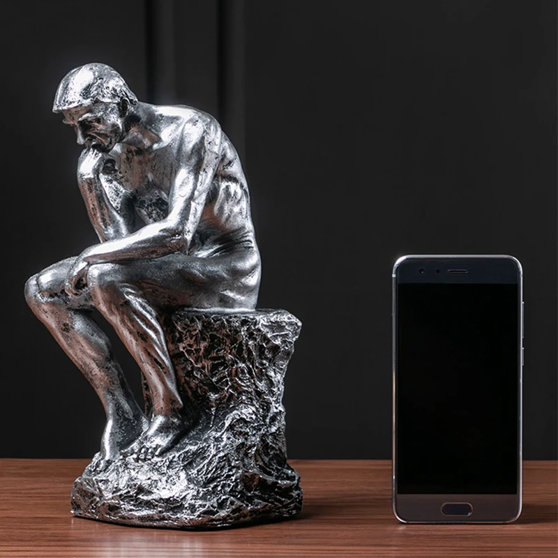 Скульптура из скандинавского Смоляного абстрактного искусства в стиле ретро