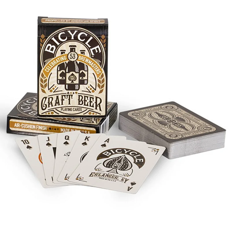 Ремесленные пиво игральные карты Новые покерные для волшебной коллекции