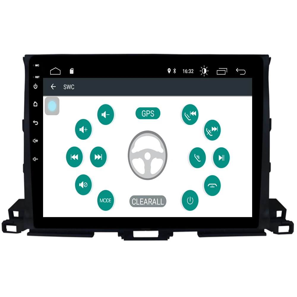 

2 din Toyota HIGHLANDER 2015-10,2-2016, BT, USB, 3G, 2019