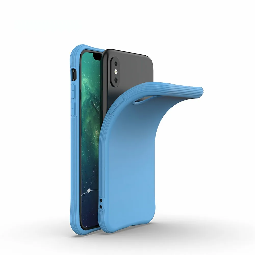 Силиконовый чехол ярких цветов для IPhone 6S 8 7 Plus 11 Pro Max XS MAX X XR индивидуальный