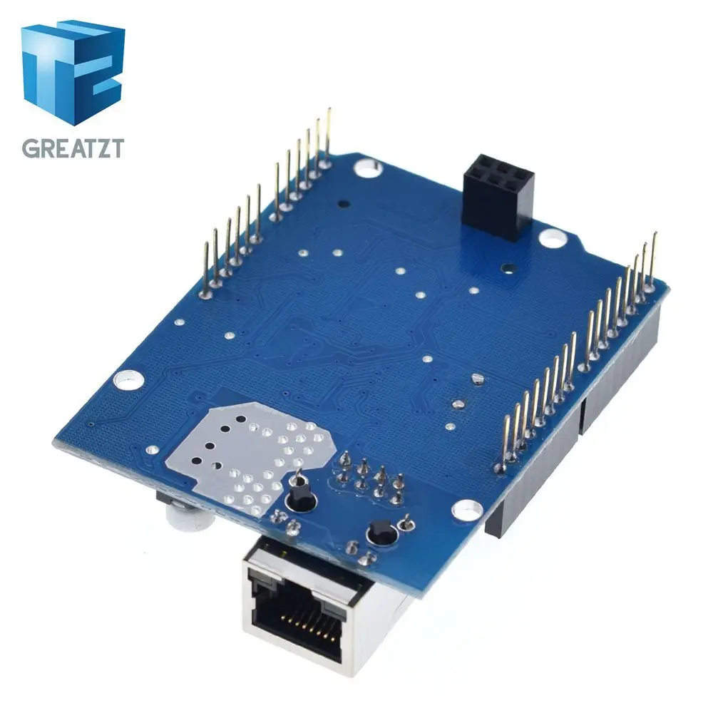 GREATZT 1 шт. Щит Ethernet щит W5100 R3 UNO Mega 2560 1280 328 UNR R3 W5100 макетная плата