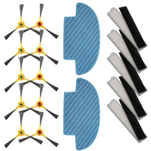 Боковая щетка, фильтр НЕРА и насадка на швабру для робота-пылесоса Ecovacs Deebot Slim2, DA60, D36A, SLIM2