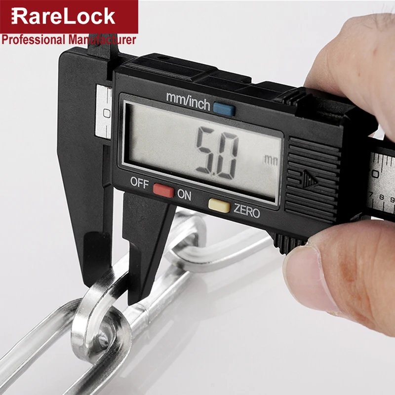 200cm Chain Lock for Bike Motorcycle Car with Black Cloth Cover DIY Hardware Rarelock MMS427 A | Locks