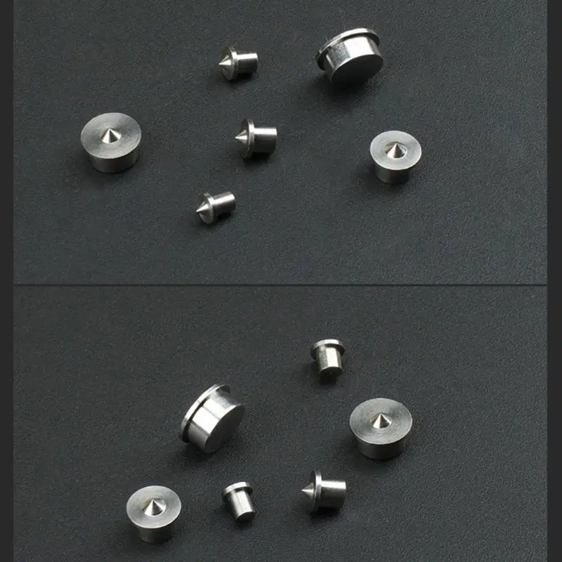 

6pcs/set 4-12mm Wooden Pinhole Timber Peg Center Punches Pin Finder Locator new