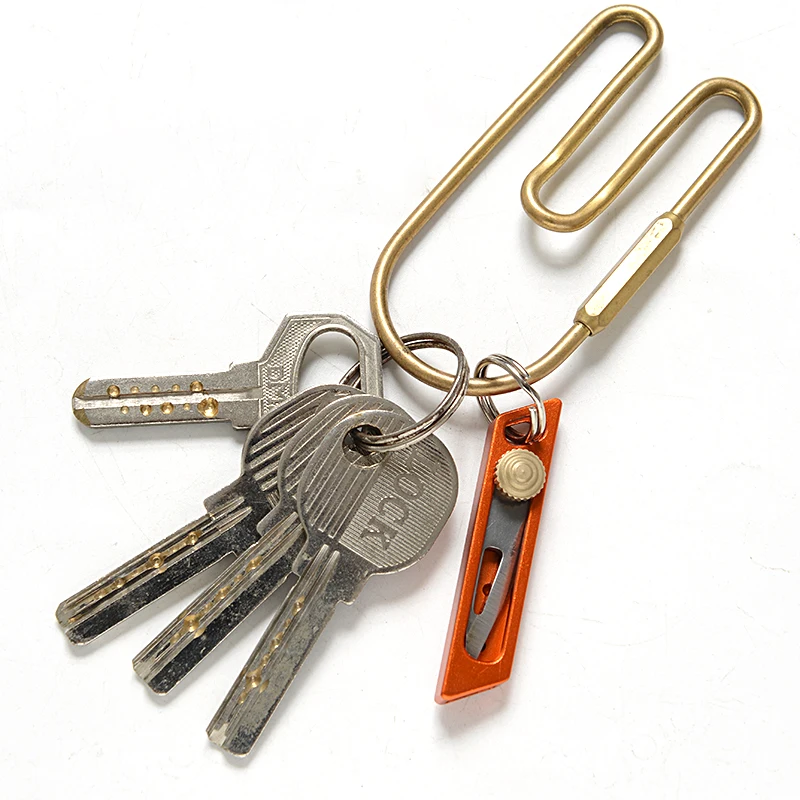 Новый мини карманный нож из алюминиевого сплава универсальные ножи для