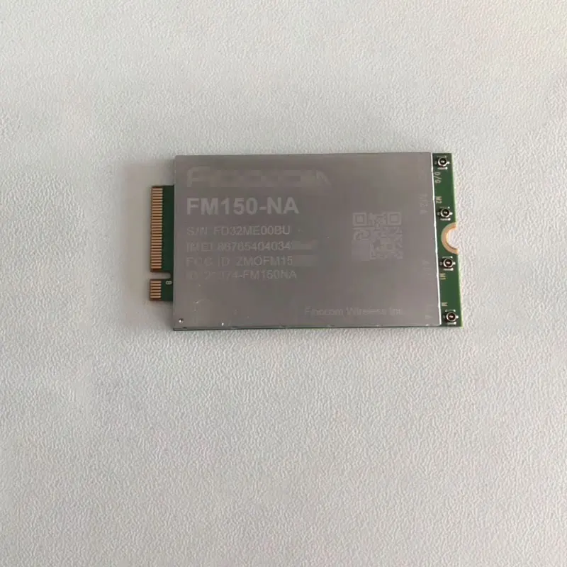 FIBOCOM FM150-NA MINIPCIE Quectel 5G Wireless Module Cover global 5G frequency bands Multi-constellation GNSS capabilities