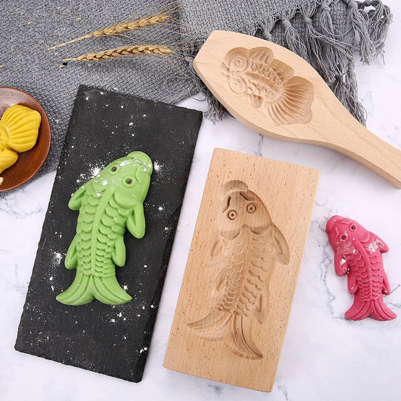 

Fondant Moon 3D Fish Mold Silicone Baking Accessories DIY Sugar Craft Chocolate Cutter Mould Fondant Cake Decorating Tool