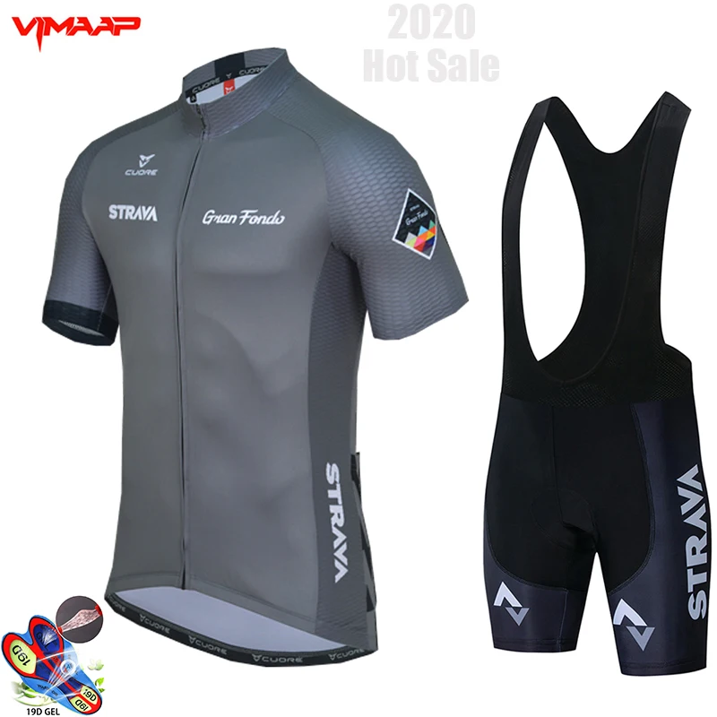 

STRAVA Summer Cycling Clothing Comfortable Racing Bicycle Clothes Suit Quick-Dry Mountain Bike Cycling Jersey Set Ropa Ciclismo