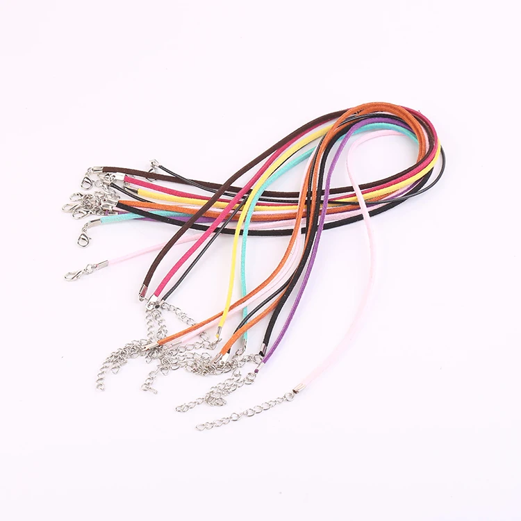 

Fashion Lobster Clasp Rope Chain Metal Extenion Tail Chain Handmade Making women's Necklace Chains Diy Accessories Materials