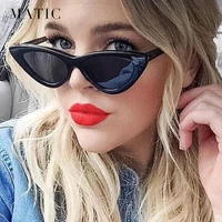 women sunglasses triangle cat eyes sun glasses makeup prom decoration accessories for female ladies adornment eyewear goggles