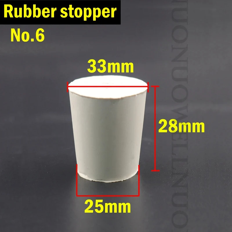 Резиновые пробки белые