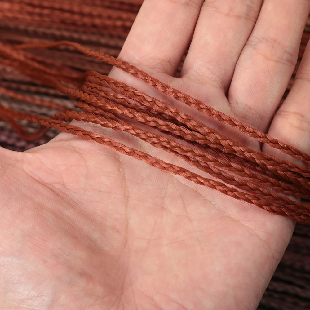 Синтетические плетеные волосы 24 стойки/упаковка богиня коробка для наращивания