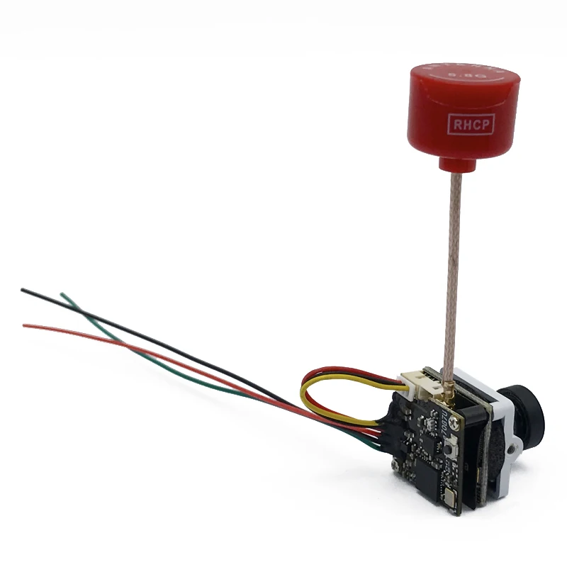 EWRF e7087U 5 8G Мини видеопередатчик 2 1 дБи RHCP супер мини UFL и FPV камера 700TVL микро CCD мм