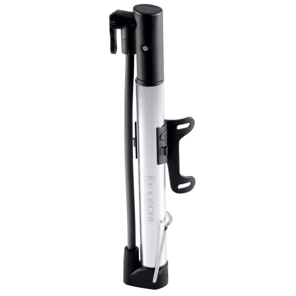 

Mini Bicycle Pump with Pressure Gauge Portable Bike Pump Bicycle Tyre Pump Ball Pump with Needle and Frame Mount