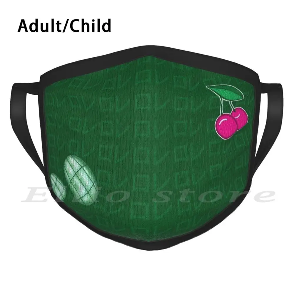 Вишня для мальчиков 2 Забавный принт многоразовые 540 шарф уход за кожей лица маска