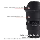 Наклейка на объектив для Sigma 24 1.4art Sony, защитная пленка, наклейка против царапин, чехол