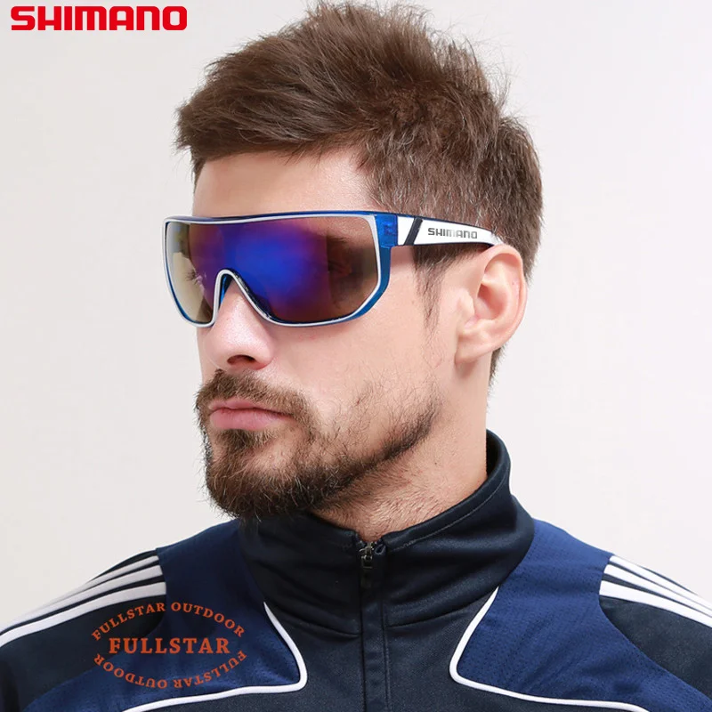 

Shimano color-changing bicycle glasses polarized sports sunglasses men's and women's anti-glare UV400 road bike riding glasses