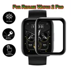 2 шт., 3d-пленка, легко устанавливаемая, защищающая от грязи поверхность, полное покрытие, защитная пленка, пленка для Realme Watch 22 PRO