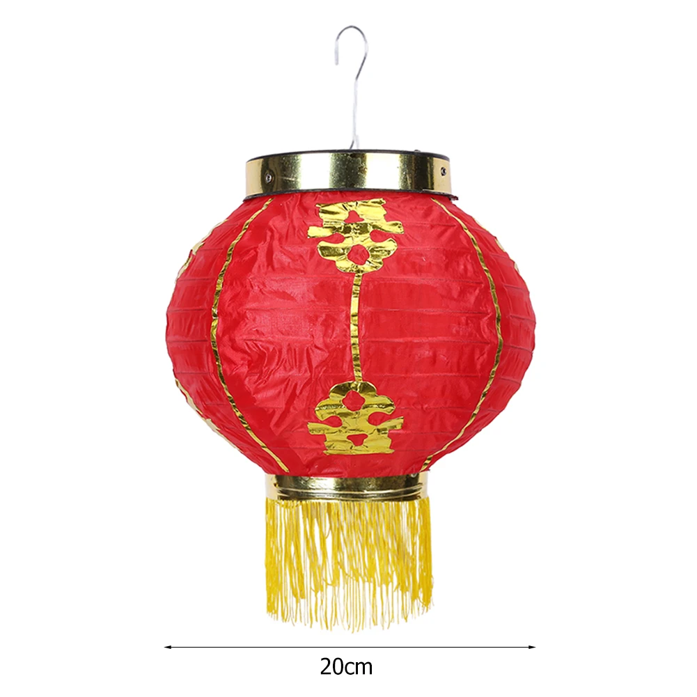 Traditional Chinese Style Cloth Hanging Lanterns Lamp Waterproof Pub House Decorative Sign Supplies Craft Lantern with Tassel |