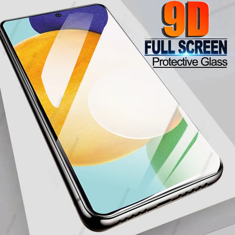 

Full Cover Tempered Glass For Samsung Galaxy A71 A51 A52 A21S Screen Protector M51 M31 M21 A42 A72 A70 A32 A41 A40 A 52 51 Film