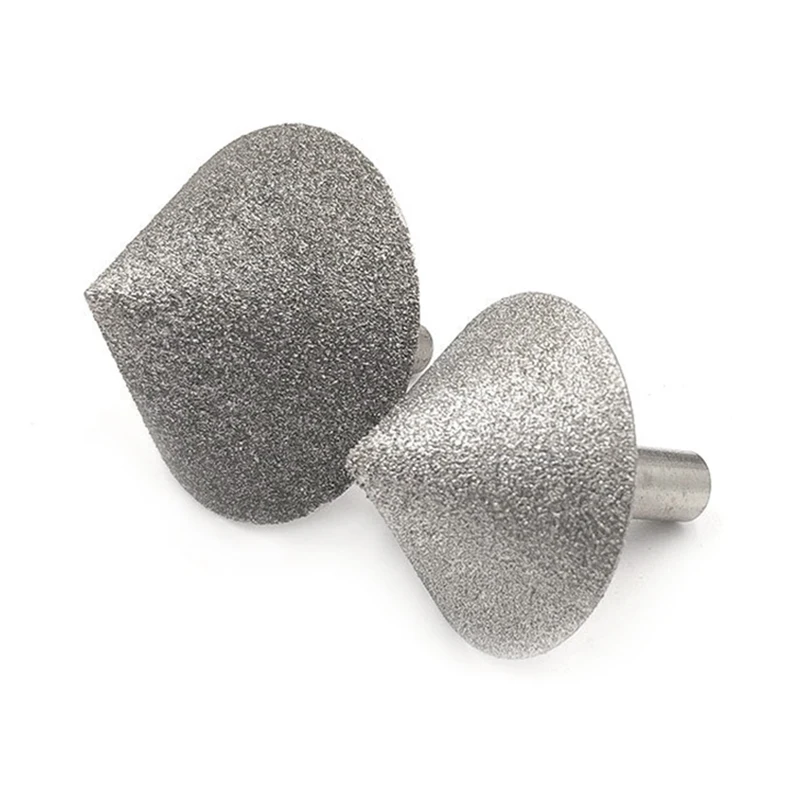 

New Hot Glass Tile Chamfer 90-degree Conical Umbrella Grinding Head Hand Tool DiamondGrinding Head USJ99