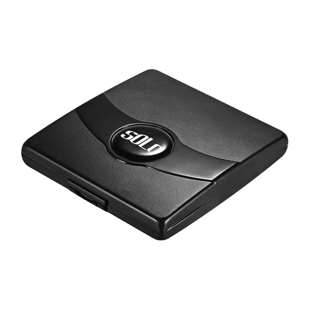 Черный трости футляр для хранения ABS 8 шт. саксофона Sax кларнета аксессуары