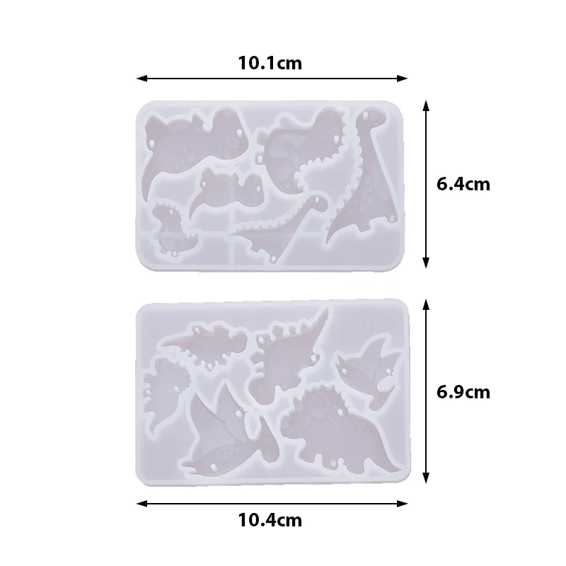 Epoxy Pendant Jurassic Dragon Doll Dinosaur Tag Listing Wind Chime Silicone Mold | Украшения и аксессуары