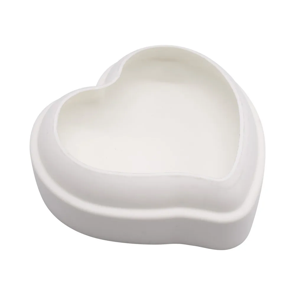 Силиконовые 3D формы в форме сердца с бриллиантами для выпечки губка шифоновый