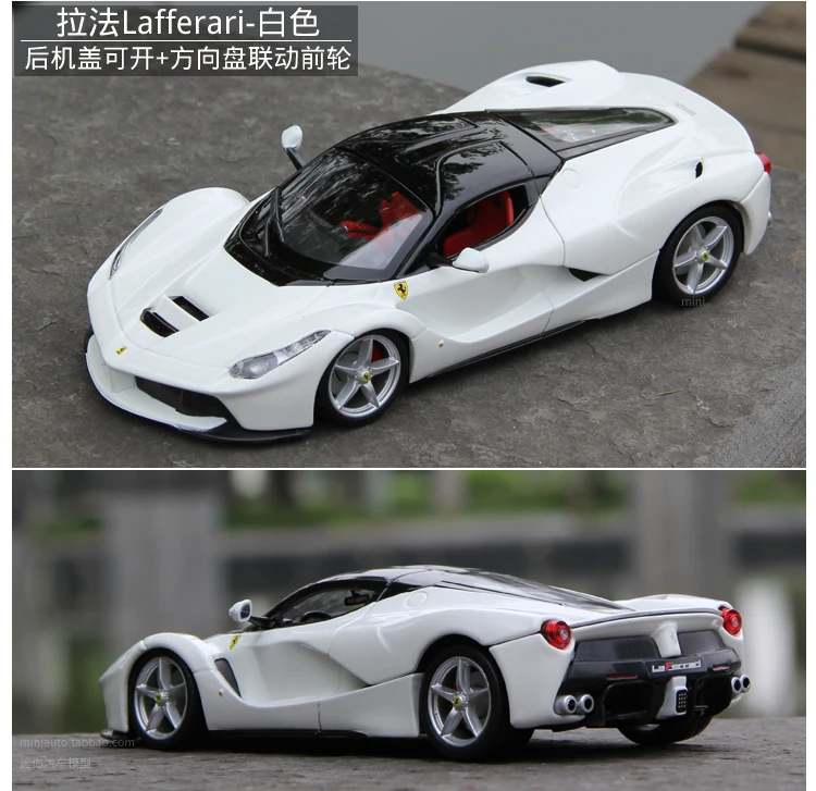 Bburago 1:24 Ferrari 599GTO модель автомобиля литье под давлением Металлическая Модель Детская игрушка бойфренд подарок имитация сплава автомобиль коллекция