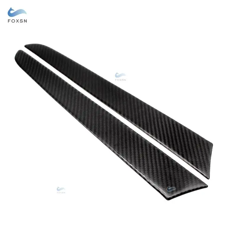 Для Audi Q5 2009 2010 2011 2012 2013 2014 2015 2016 4 шт. карбоновое волокно внутренняя оконная дверь