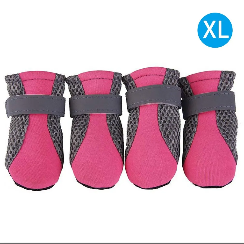 

Pet Supplies Breathable And Comfortable Washable Non-deformable Non-slip Sole Pet Shoes Dog Net Shoes