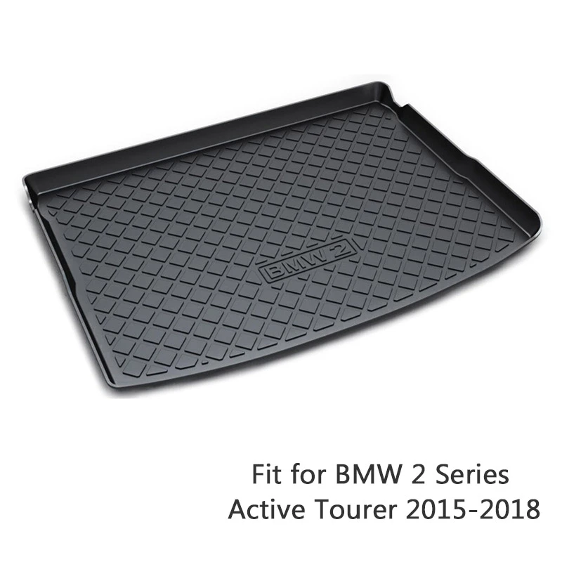 

For BMW 2 Series F45 2015 2016 2017 2018 Boot Liner Anti Slip and Waterproof Mat Accessories 1Set Car Cargo Rear Trunk Mat