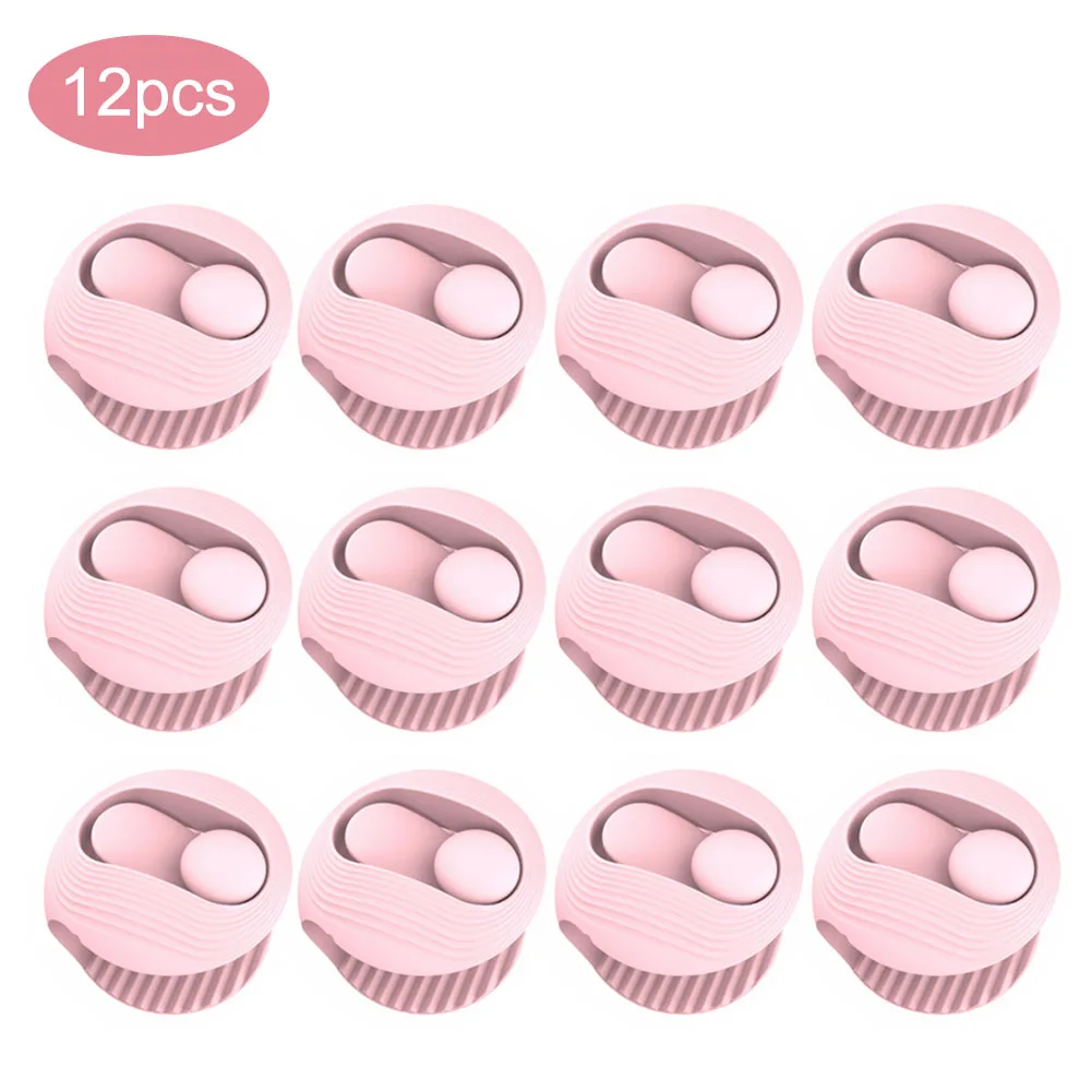 

12pcs Useful Needleless Bed Duvet Cover Holder Snap Fix Clamp Fastener Quilt Gripper Comforter Portable Blanket Sheet Pegs