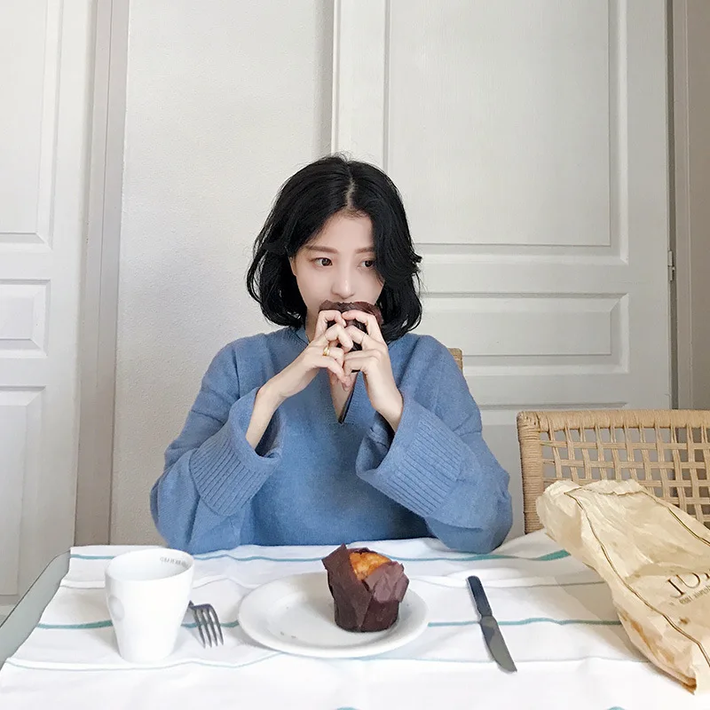 Женский свободный пуловер с длинным рукавом красная сетчатая вентиляция |