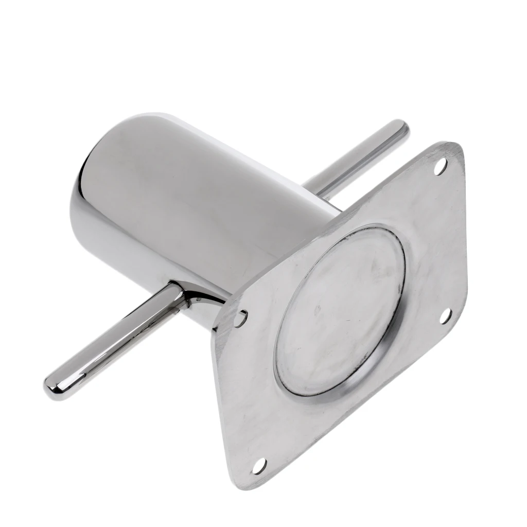 

Polished Stainless Steel Single Cross Bollard Fitting Cleat Marine Hardware