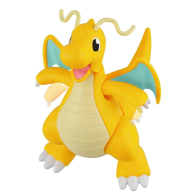 

Original Bandai Puzzle Assembled Anime Pokemon Evolution Charizard Dragonite Assembled Model Set Toy Birthday Gift
