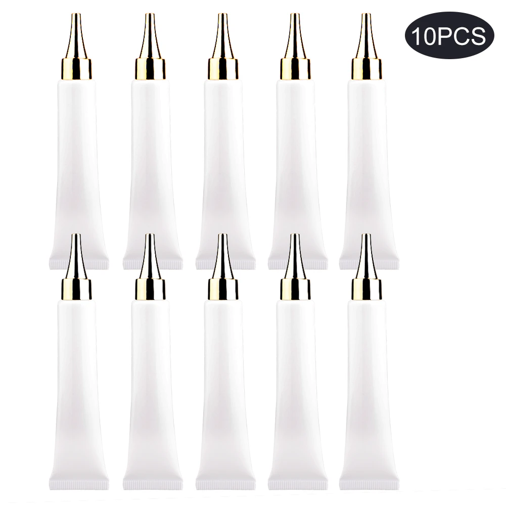 10 шт. 20 г крем для макияжа глаз рук эссенция Мягкая трубка бутылка жидкости