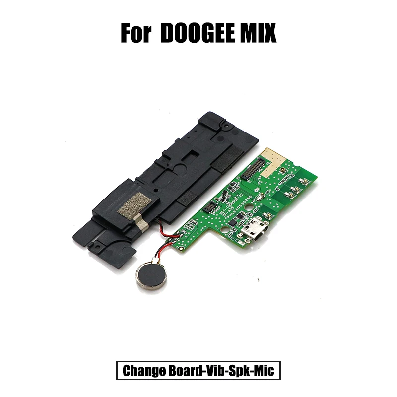 Change Board-Vib-Spk Для DOOGEE MIX громкий динамик Вибрационный гибкий кабель USB плата док-плата с зарядным портом модуль дополнительные инструменты для PCBA - Цвет: Change Board-Vib-Spk